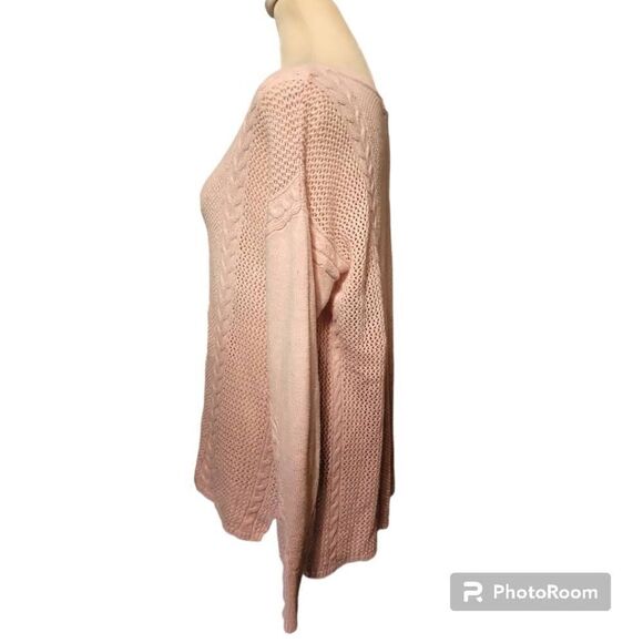 American Eagle Outfitters Pink Ombre Sweater Size Medium - Picture 2 of 6